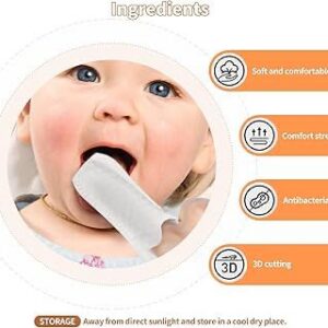 Lingettes de nettoyage pour les doigts pour bébé