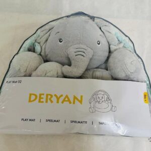 Tapis en peluche éléphant deryan