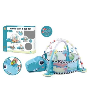 Tapis d’Éveil Bébé 4-en-1 Dinosaure