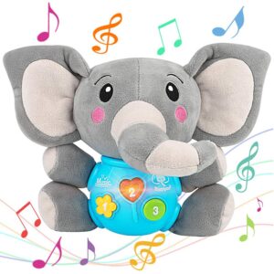 Peluche Éléphant Musicale pour Bébé