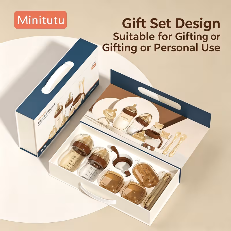 Coffret biberon Bébé Anti-Colique 9 Pièces